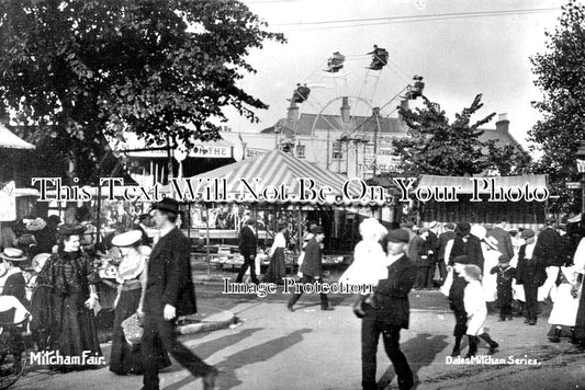 SU 2470 - Mitcham Fair, Surrey c1920