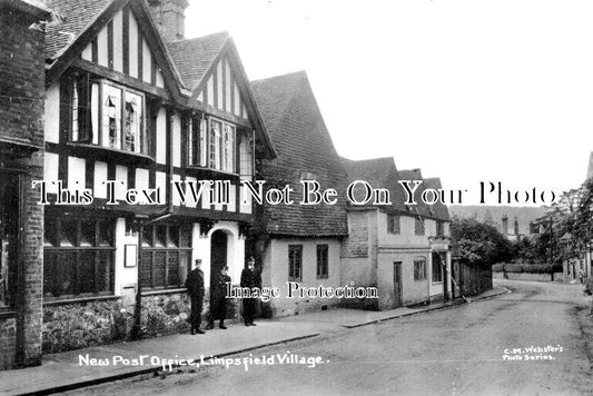 SU 2477 - New Post Office, Limpsfield, Surrey c1912