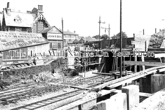 SU 2501 - Construction Of West Croydon Railway Station Bridge, Surrey