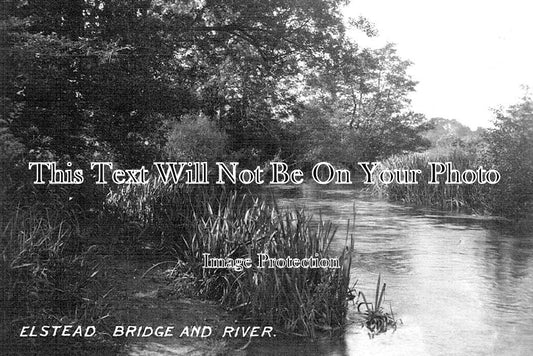 SU 2552 - Elstead Bridge & River, Surrey