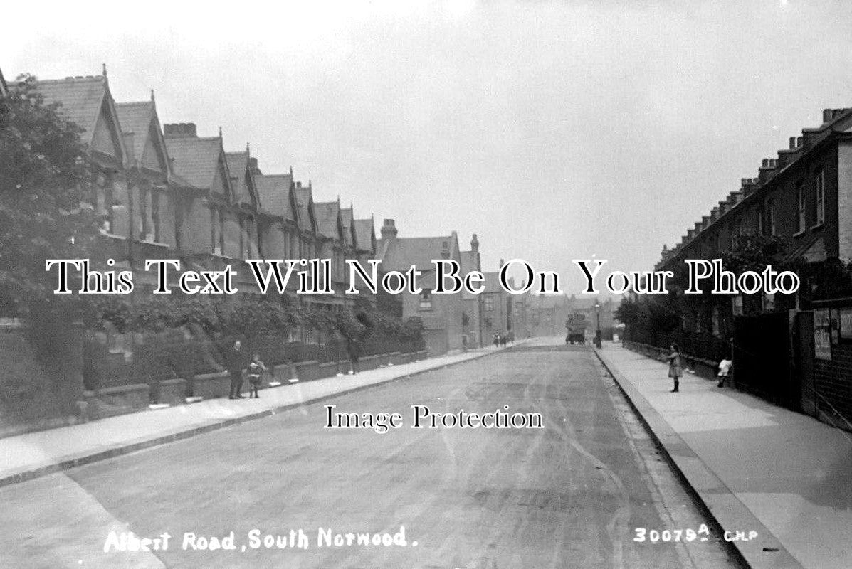 SU 2596 - Albert Road, South Norwood, Surrey c1916