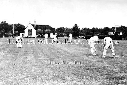 SU 2612 - Woldingham Recreation Ground Cricket Match, Surrey