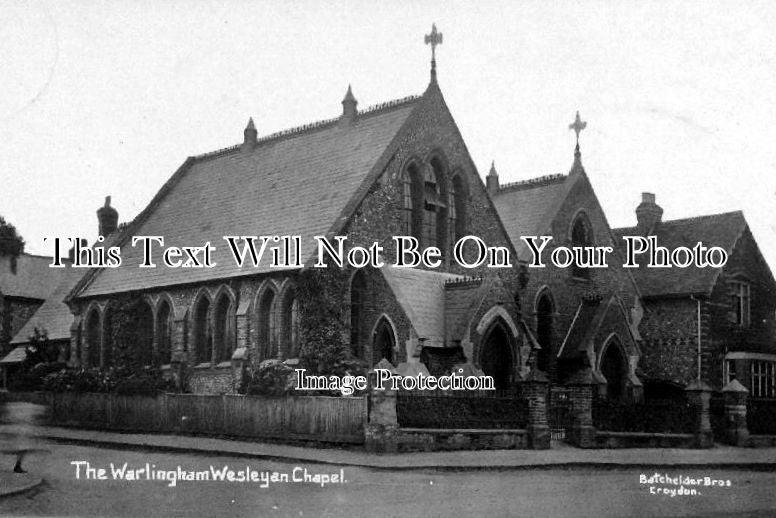 SU 268 - The Warlingham Wesleyan Chapel, Surrey