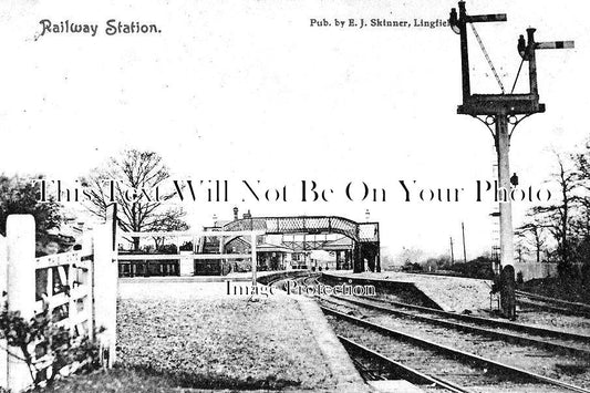 SU 2711 - Lingfield Railway Station, Surrey c1906