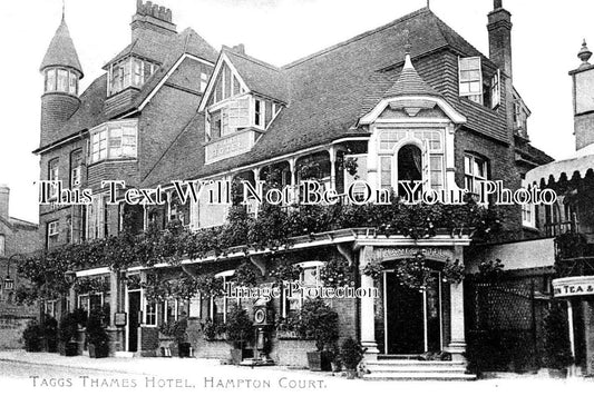 SU 2724 - Taggs Thames Hotel, Hampton Court, Surrey