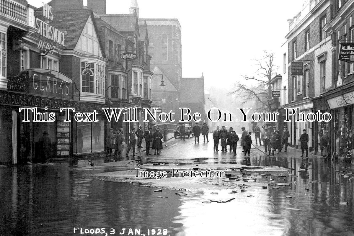 SU 2726 - Floods In Guildford, Surrey 1928