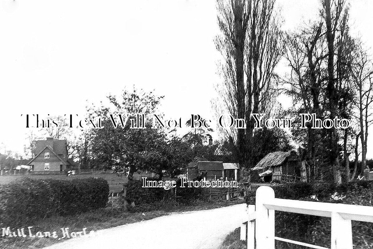 SU 2735 - Mill Lane, Horley, Surrey c1907