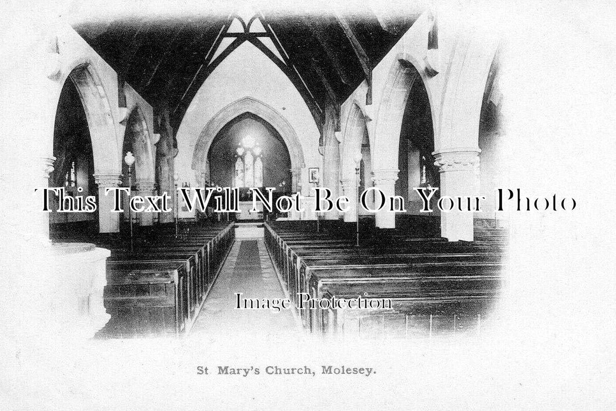 SU 2736 - St Marys Church, Molesey, Surrey c1900