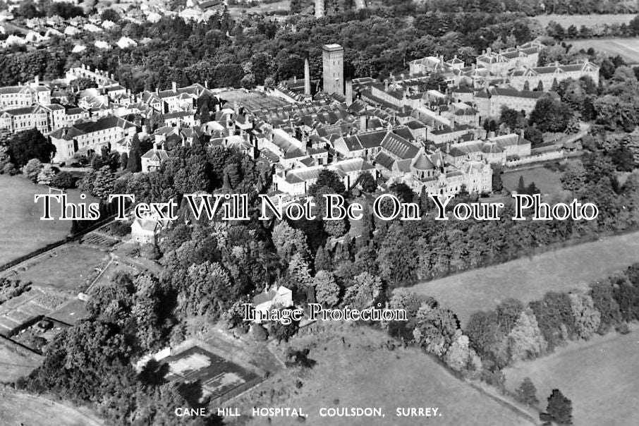 SU 275 - Cane Hill Mental Hospital Asylum, Coulsdon, Surrey