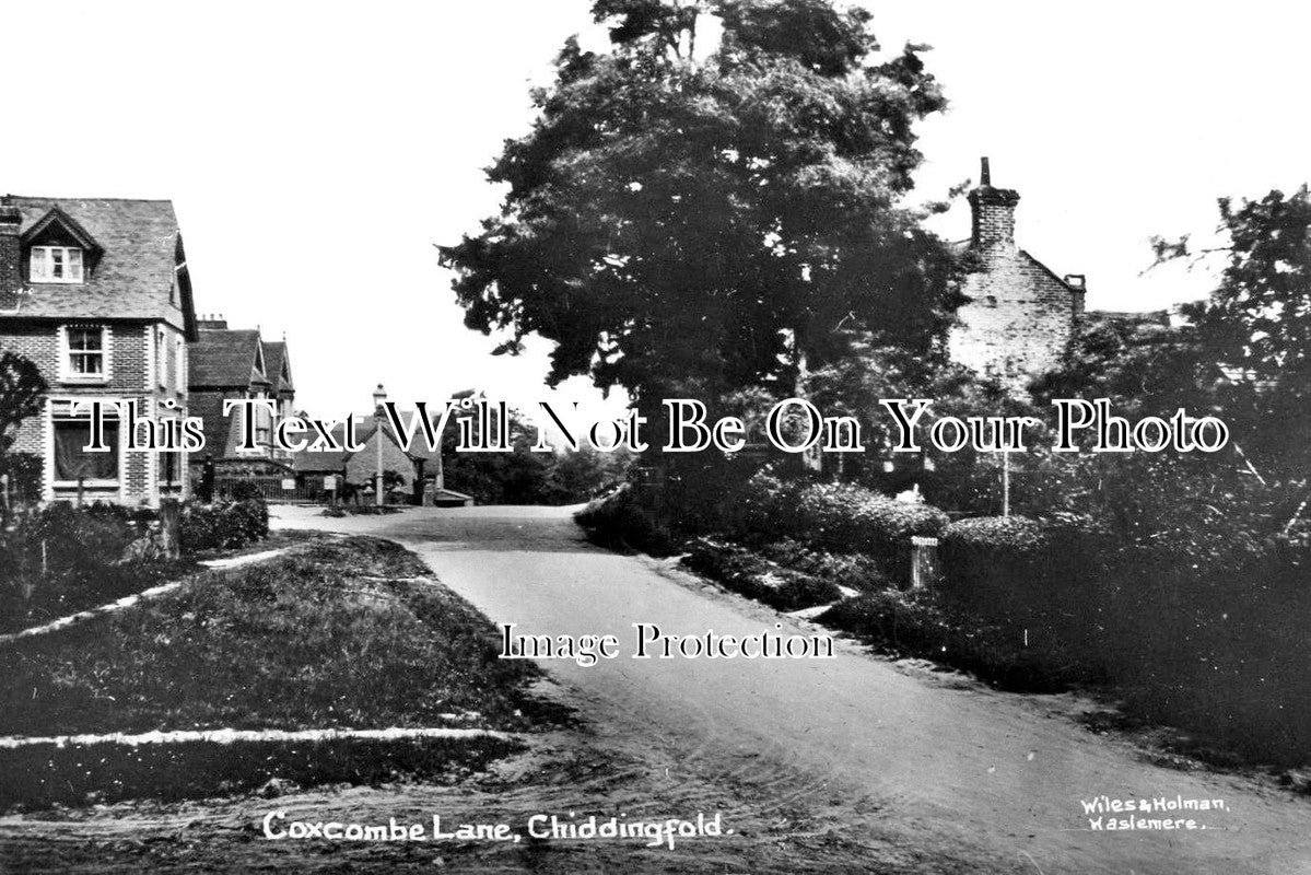 SU 2760 - Coxcombe Lane, Chiddingfold, Surrey c1918