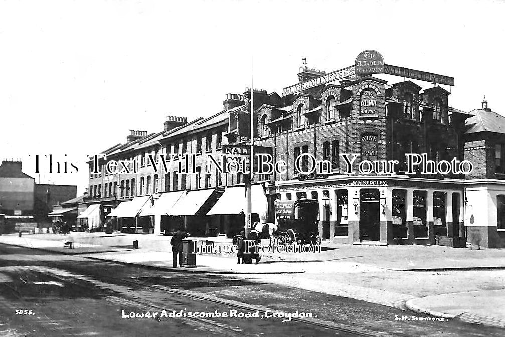 SU 2761 - Lower Addiscombe Road, Croydon, Surrey c1919