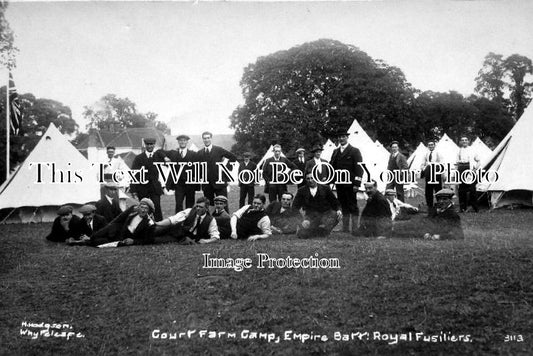 SU 277 - Court Farm Camp, Empire Barracks, Royal Fusiliers, Whyteleafe, Surrey