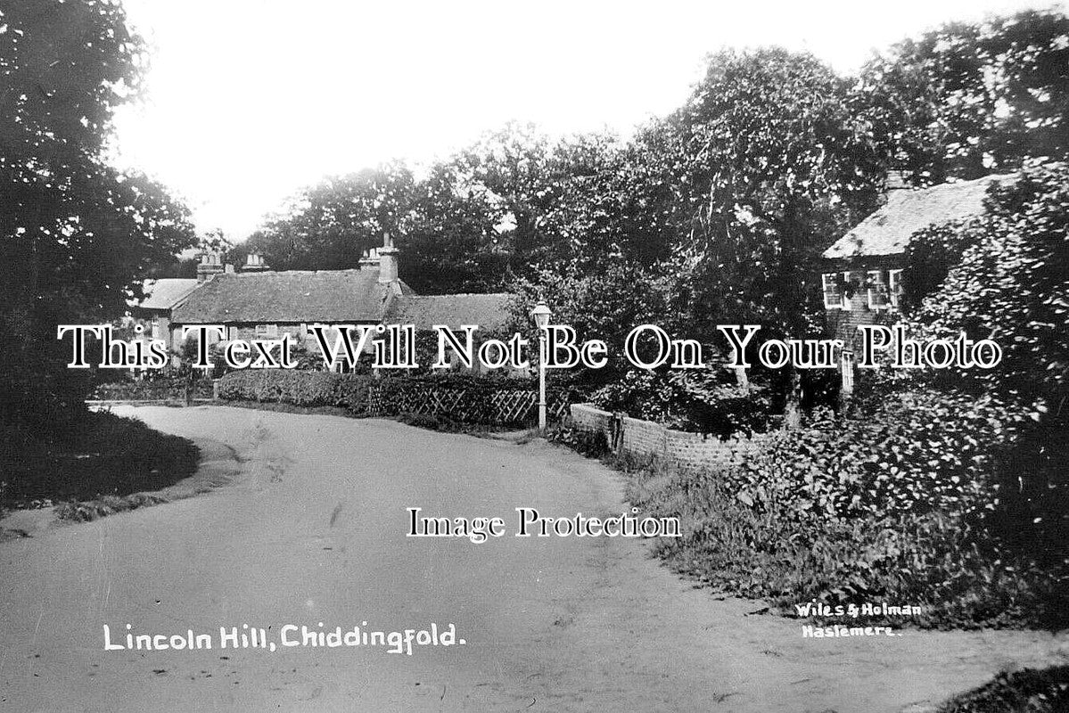 SU 2834 - Lincoln Hill, Chiddingfold, Surrey c1912