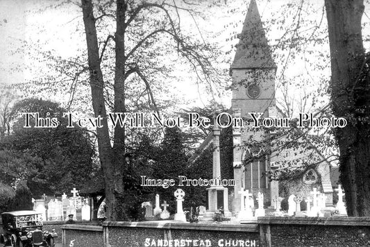 SU 2886 - Sanderstead Church, Surrey