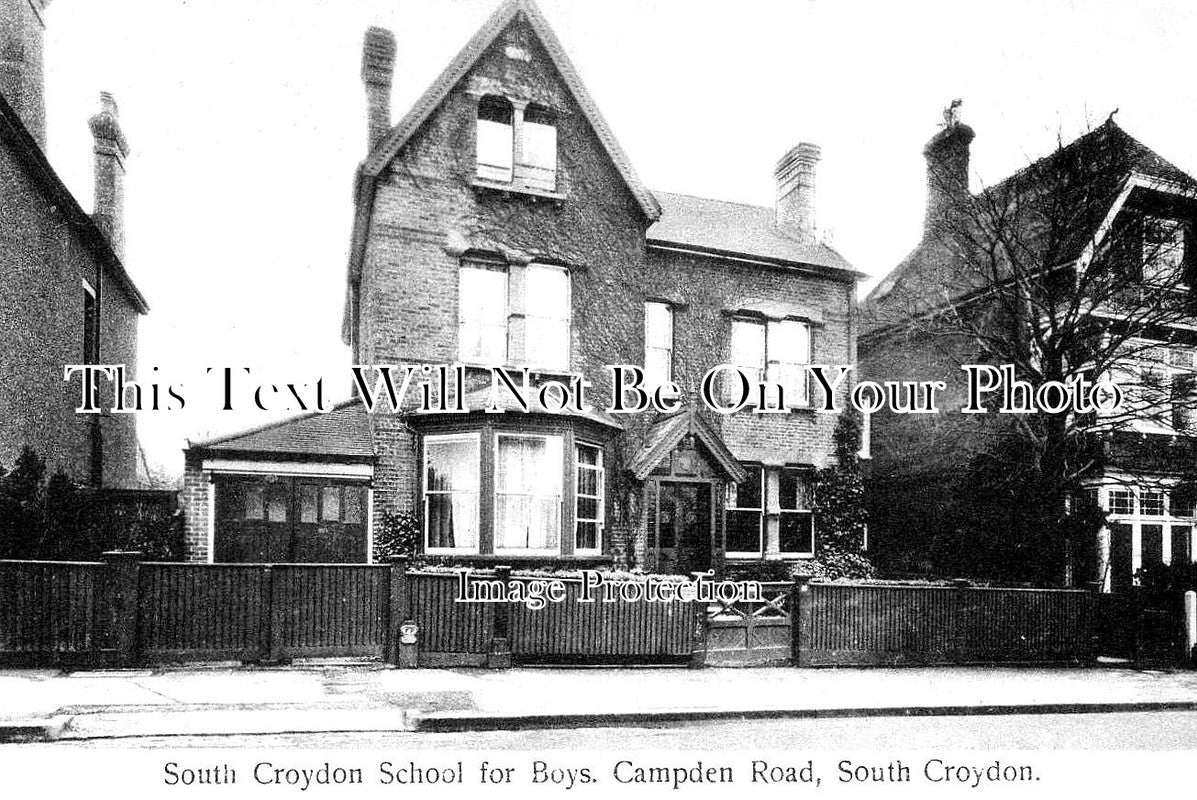 SU 2887 - South Croydon School For Boys, Campden Road, South Croydon