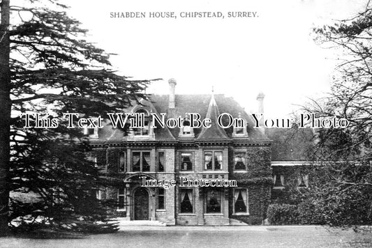 SU 2892 - Shabden House, Chipstead, Surrey