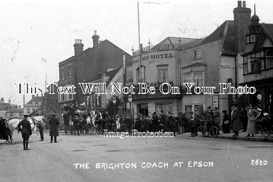 SU 29 - The Brighton Coach At Epsom, Surrey c1914