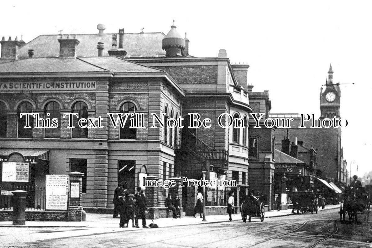 SU 2932 - Public Hall, Croydon, Surrey c1908