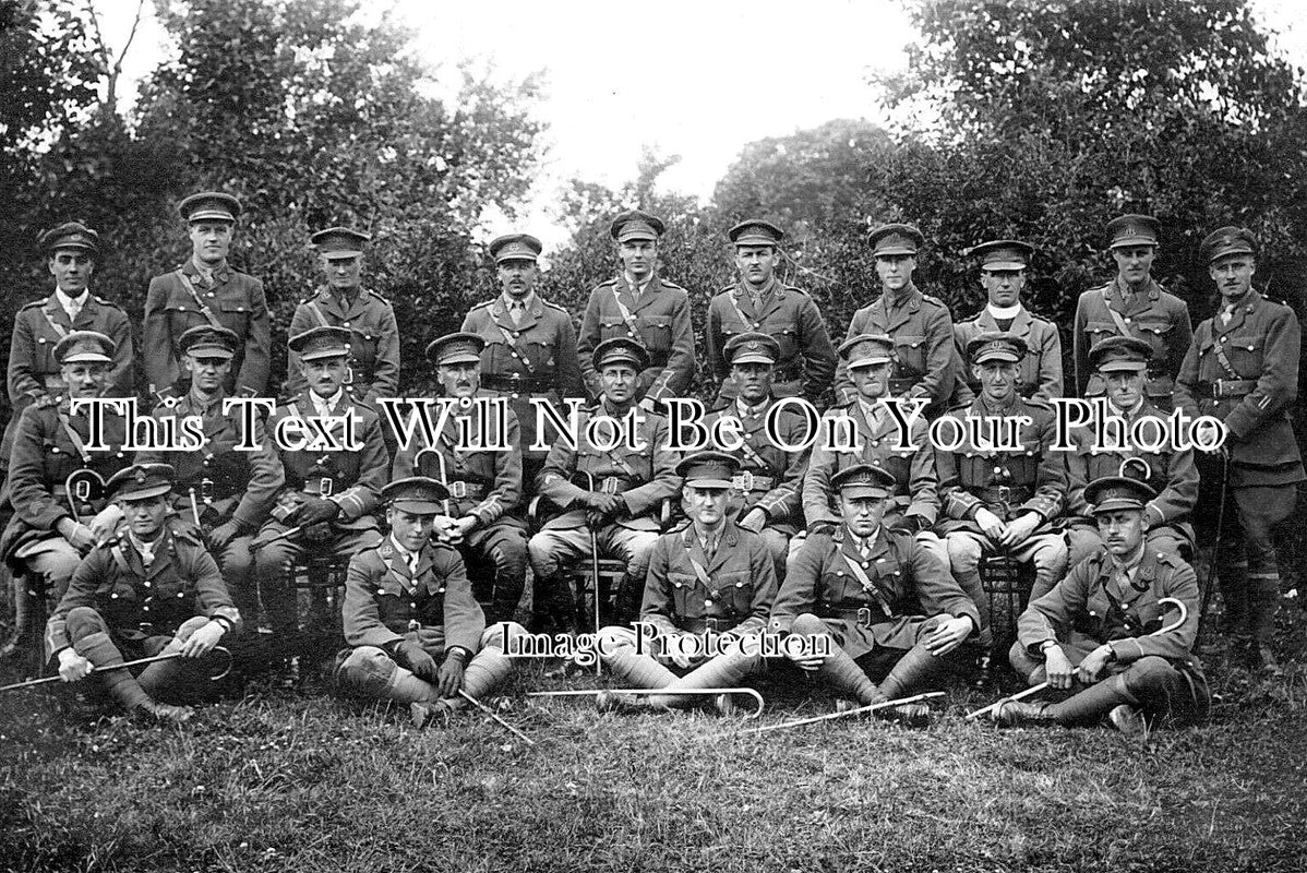 SU 2936 - Middlesex Regiment Officers