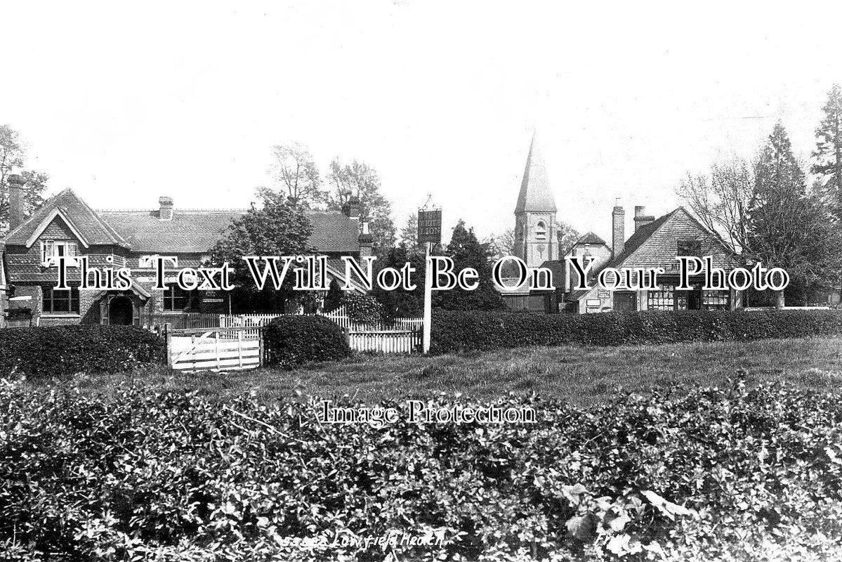 SU 2945 - The White Lion Pub, Lowfield Heath, Surrey c1908