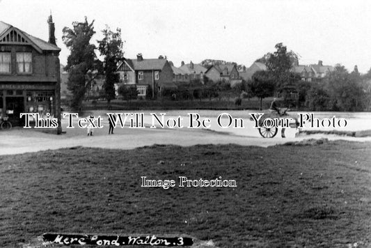 SU 296 - Mere Pond, Walton-On-The-Hill, Surrey c1925