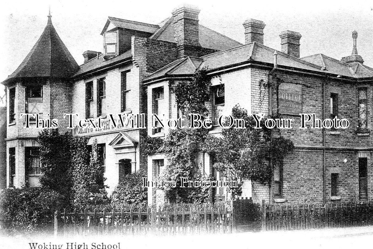 SU 2968 - Woking High School, Surrey c1905