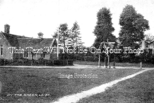 SU 2972 - On The Green, Leigh, Surrey c1926