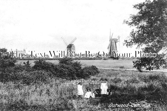 SU 2997 - Outwood Common Windmills, Redhill, Surrey c1909