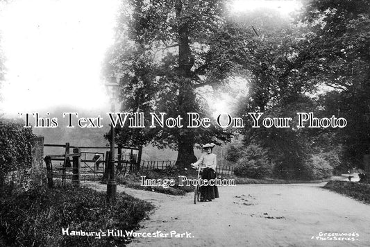 SU 3013 - Hanburys Hill, Worcester Park, Surrey c1916