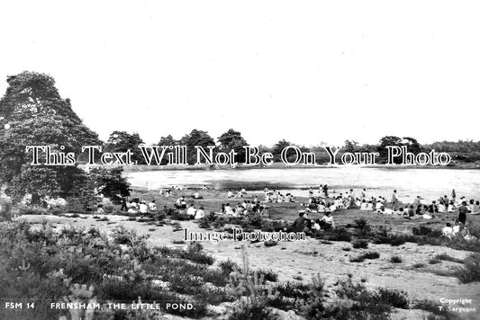 SU 3019 - The Little Pond, Frensham, Surrey c1955