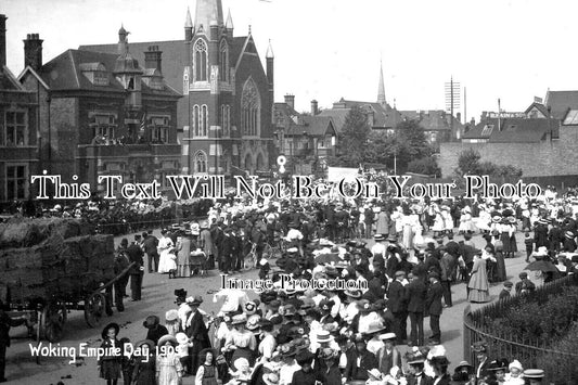 SU 3022 - Woking Empire Day, Surrey 1909