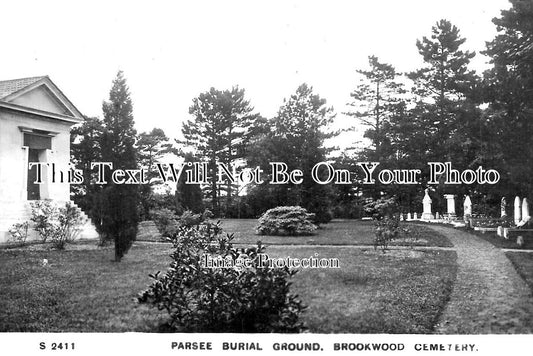 SU 3046 - Parsee Burial Ground, Brookwood Cemetery, Surrey c1912