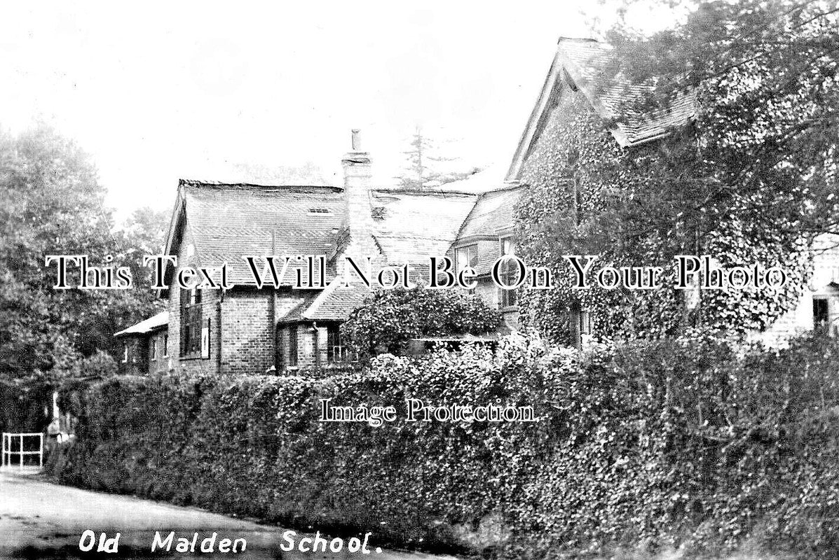 SU 3051 - Old Malden School, Worcester Park, Surrey c1938