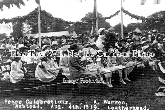 SU 3066 - Ashtead Peace Celebrations, Surrey 1919