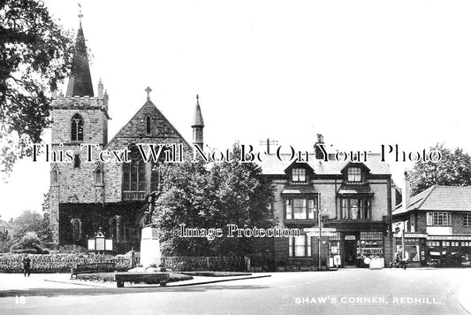 SU 3091 - Shaws Corner, Redhill, Surrey
