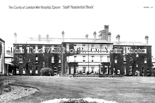 SU 3103 - County Of London War Hospital, Epsom, Surrey