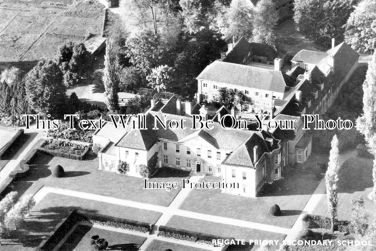 SU 3128 - Reigate Priory Secondary School, Surrey c1958