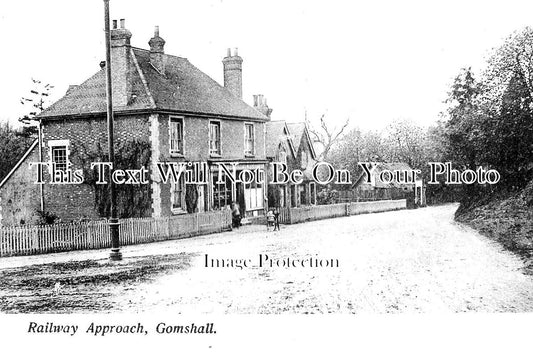 SU 3137 - Railway Approach, Gomshall, Guildford, Surrey c1907