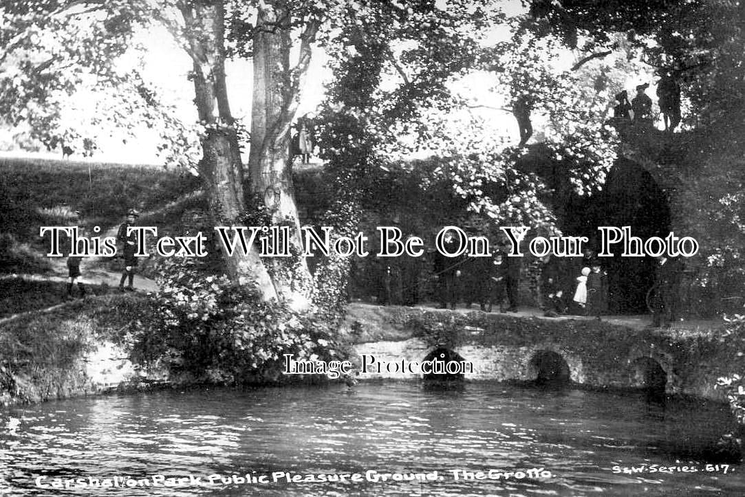 SU 3160 - The Grotto, Carshalton Park, Surrey c1904