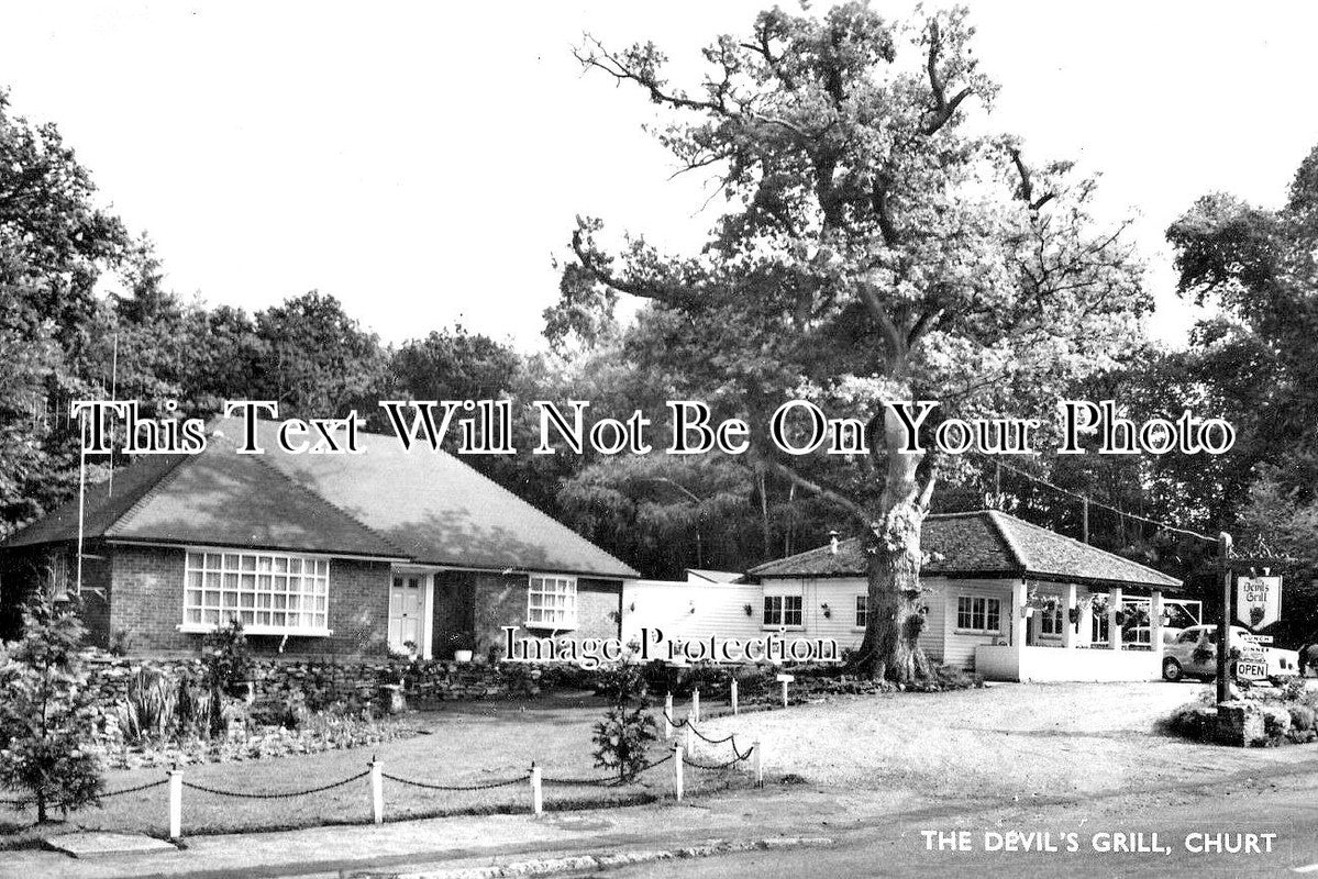 SU 3163 - The Devils Grill, Churt, Surrey c1964