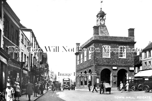 SU 3166 - Town Hall, Reigate, Surrey