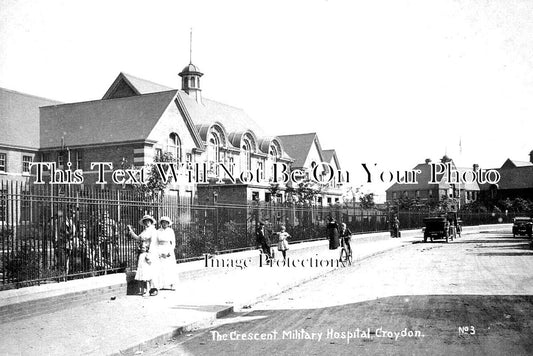 SU 3170 - The Crescent Military Hospital, Croydon, Surrey