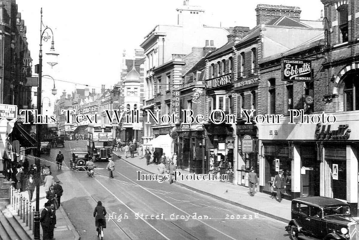 SU 3196 - High Street, Croydon, Surrey c1935