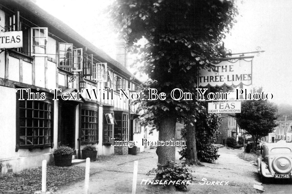 SU 3234 - The Three Limes Tea Rooms, Haslemere, Surrey