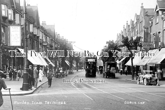 SU 3247 - Purley Tram Terminus, Surrey