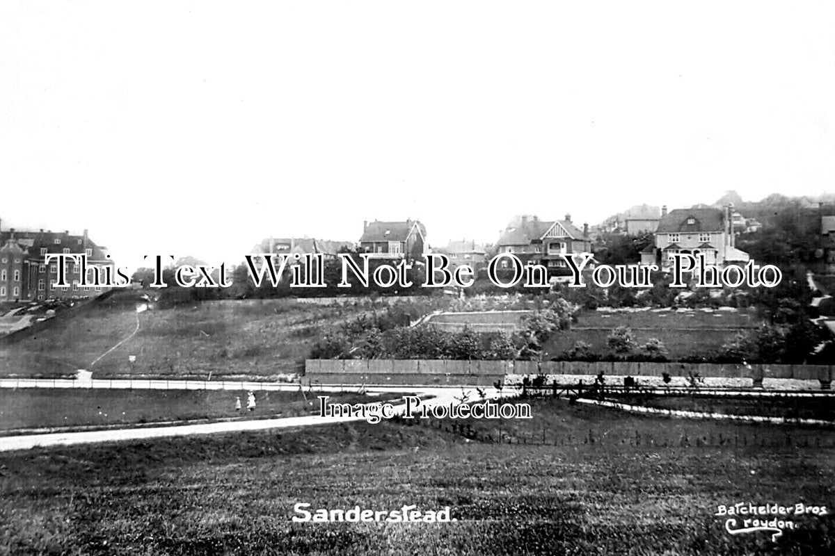 Sanderstead Sign SU 3254 - Sanderstead Recreation Ground, Surrey – JB Archive