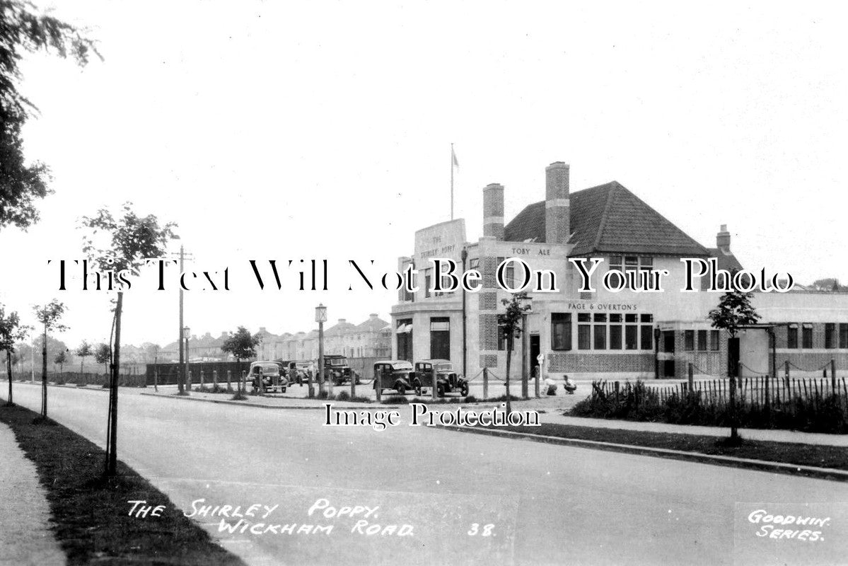 SU 3265 - The Shirley Poppy Pub, Wickham Road, Croydon, Surrey