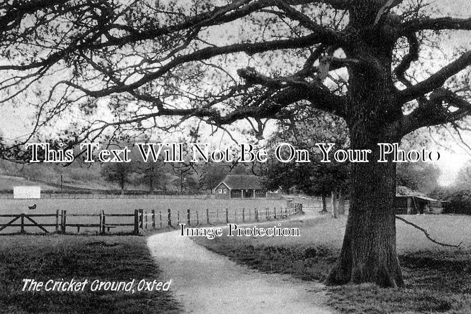 SU 331 - The Cricket Ground, Oxted, Surrey c1911