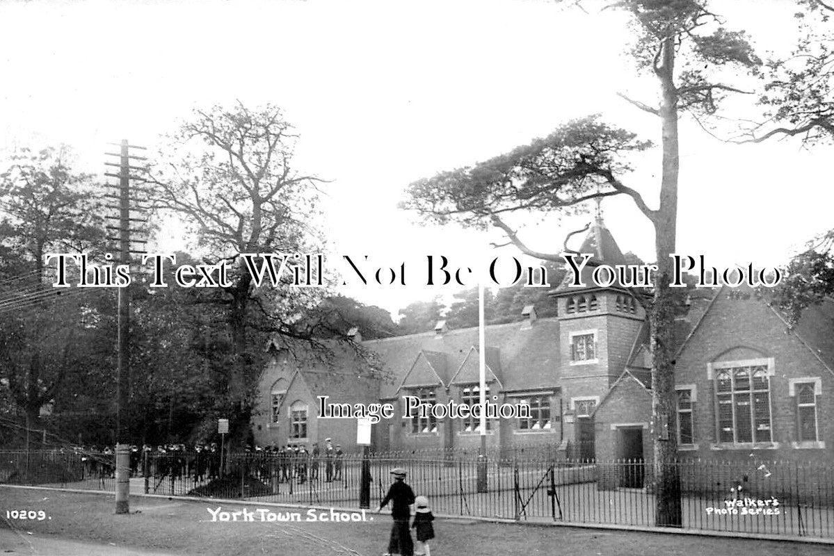 SU 3313 - York Town School, Camberley, Surrey c1924