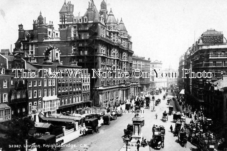 SU 334 - Knightsbridge, London c1906